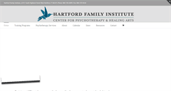 Desktop Screenshot of hartfordfamilyinstitute.com